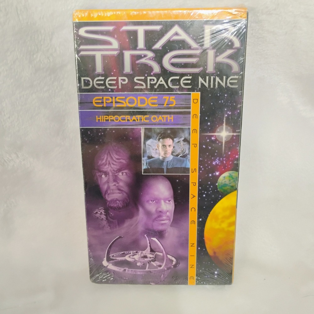 Star‎ Trek Deep Space Nine Episode 75 Hippocratic Oath VHS New Sealed Paramount